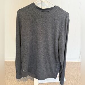 Vuori Men's Dark Gray Crewneck Shirt